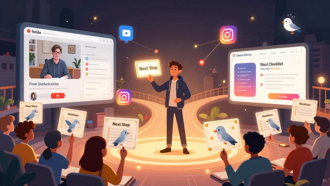 Учитель предлагает следующий шаг, а ИИ-птицы доставляют персонализированные курсы зрителям.