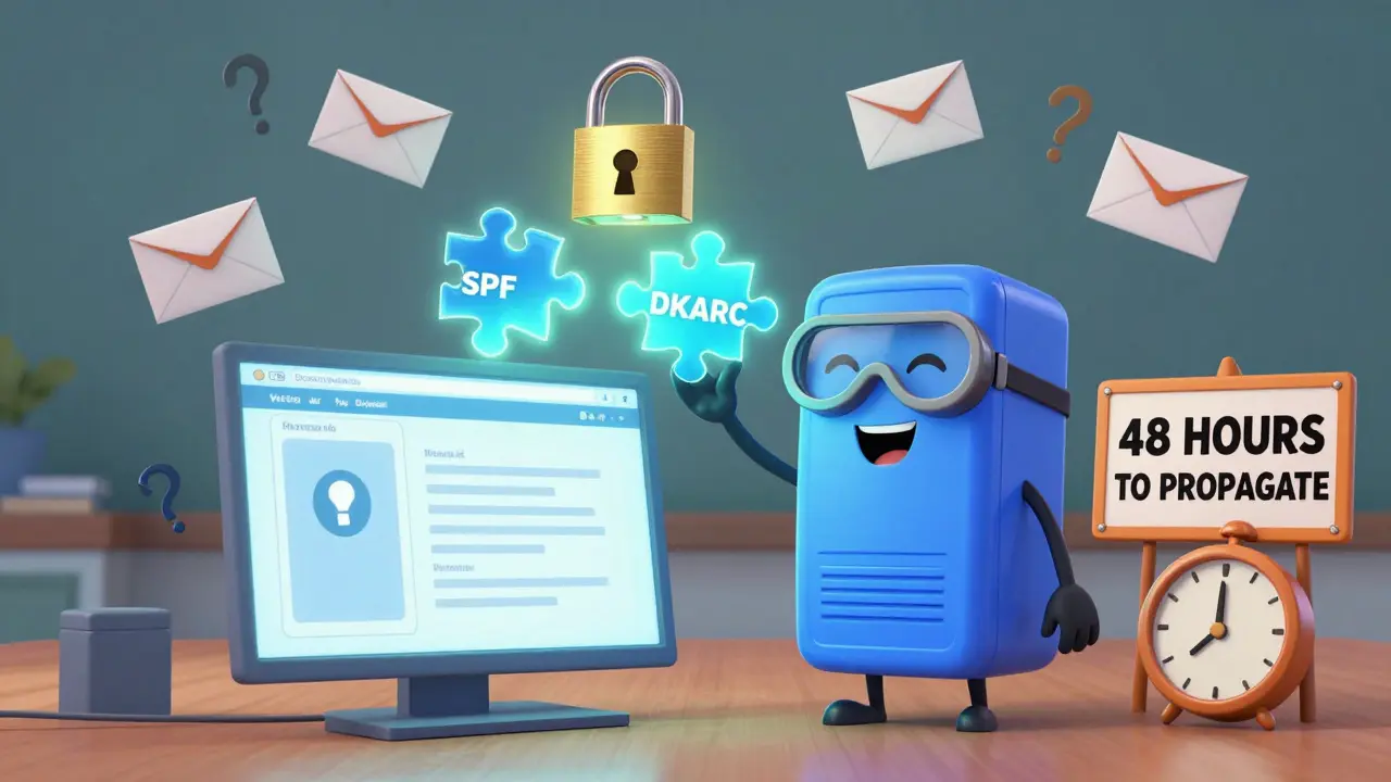 Дружелюбный DNS-сервер устанавливает три ключевые записи для защиты электронной почты школы.