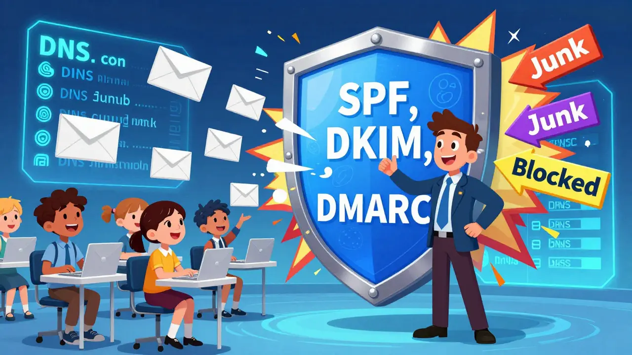 Настройка SPF, DKIM и DMARC для рассылок онлайн-школы