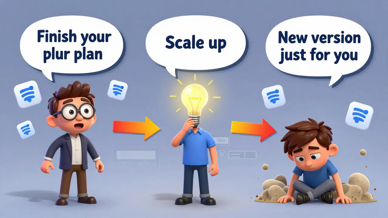 Три типа клиентов с персонализированными предложениями, соответствующими этапу их пути: новый, умеренный и забытый.