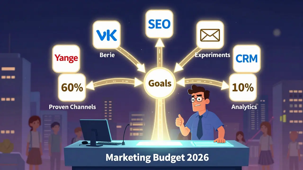 Маркетинговый бюджет онлайн-школы: как распределить и контролировать в 2026 году