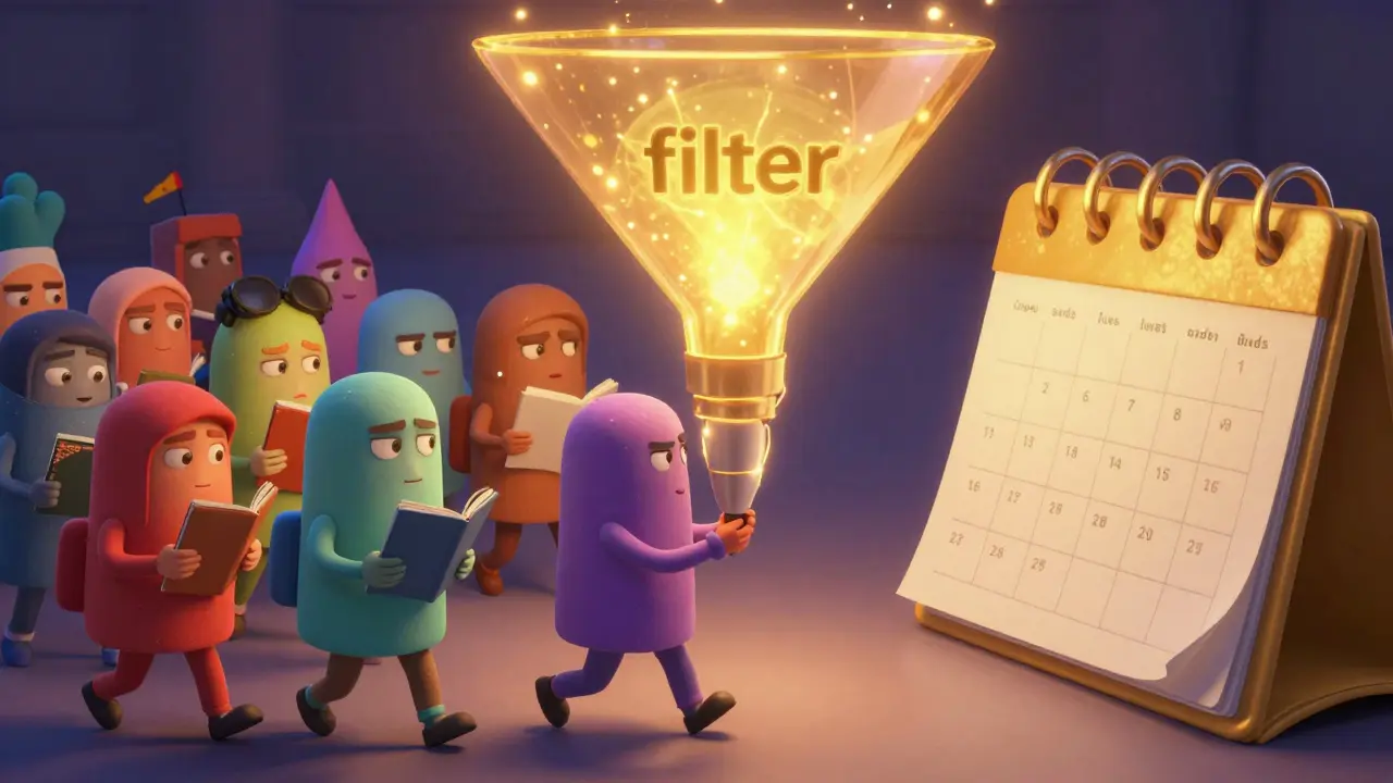 Метафора воронки квалификации, отсеивающей случайных людей от целевых клиентов