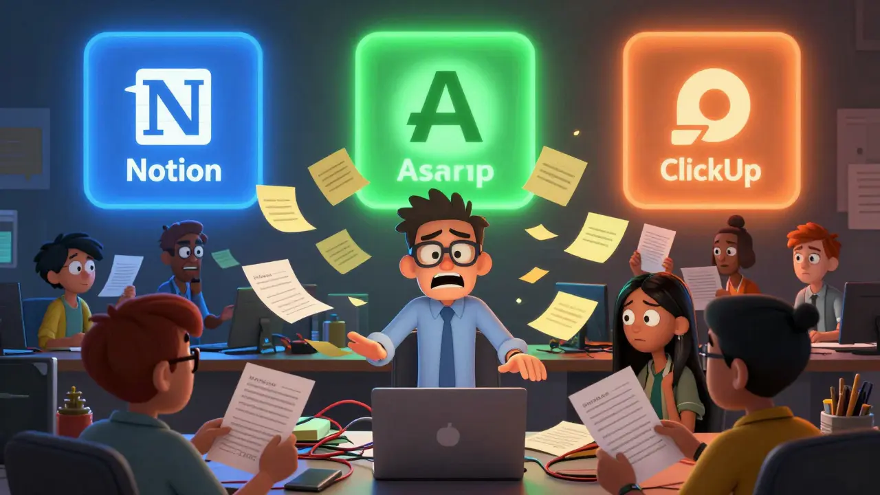 Notion, Asana или ClickUp для команды онлайн-школы: подробное сравнение систем управления проектами