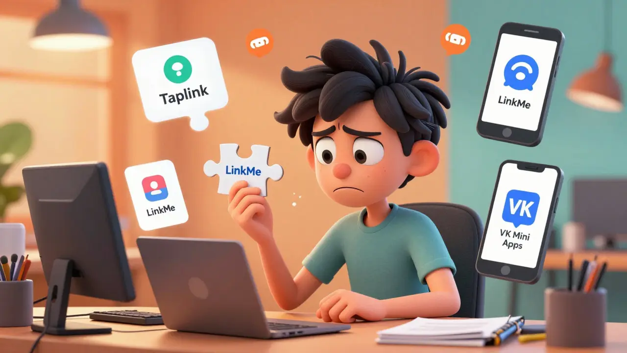 Ссылки в био для онлайн-школ: Taplink, LinkMe или VK Mini Apps? Честное сравнение